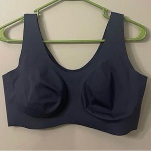 Knix XXL Pullover Wireless Bra 40 A B C D blue